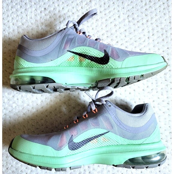 Nike Air MAX DYNASTY 2 Womens Running Sneakers Gray Mint Green 852445-005, 8 EUC - Picture 4 of 9